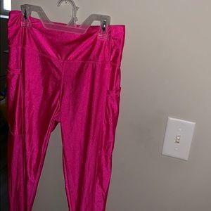 Pink Spandex Leggings